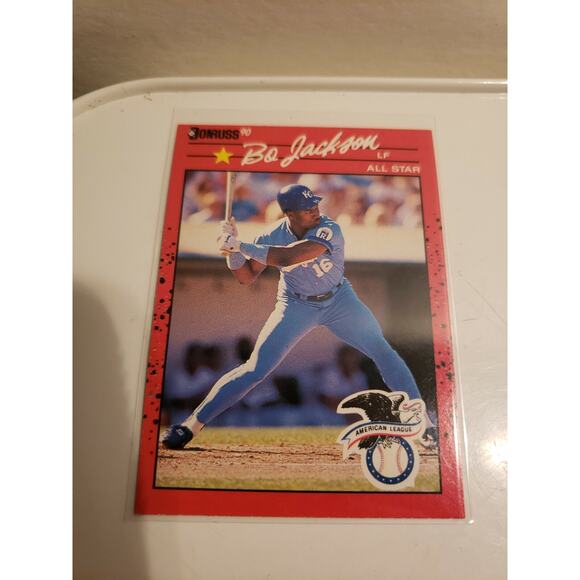 Bo Jackson 1990 Donruss #650 - Kansas City Royals - MLB - All Star - Picture 1 of 2